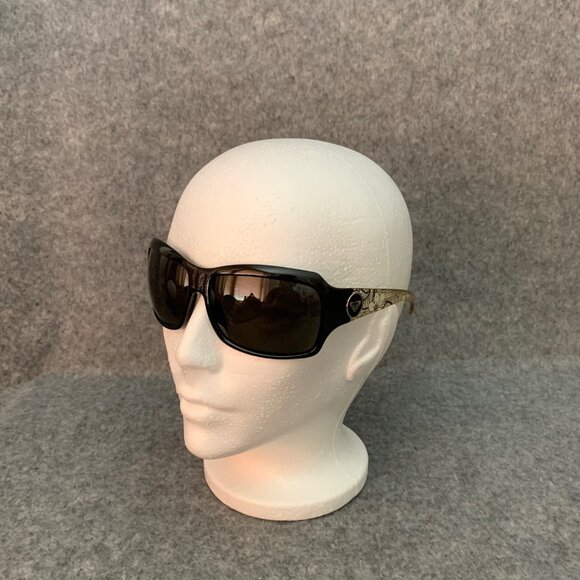 ROXY RX5150/868 Women’s Shyme Shiny Black/Crystal Flower/Grey Sunglasses - Picture 5 of 13